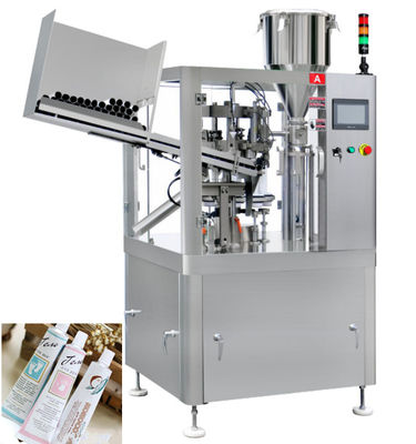 Ointment Cream Filling Sealing Machine Aluminum Plastic Tube 200mm
