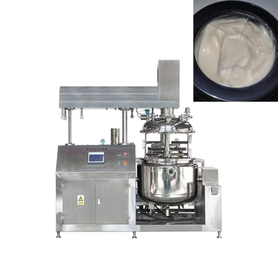 Moisture Cream Vacuum Emulsifying Mixer Homogenizer 3000 R.P.M Viscous Fluid