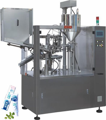 High-Speed Automatic Hand Cream Filling Sealing Machine for Facial Cleanser Toothpaste