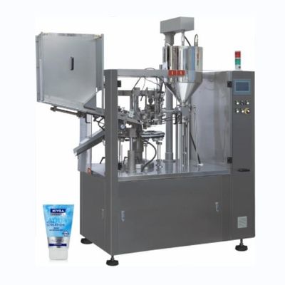 High Speed Soft Alu Plastic Tube Lotion Cream Full Automatic Filling And Sealing Machine