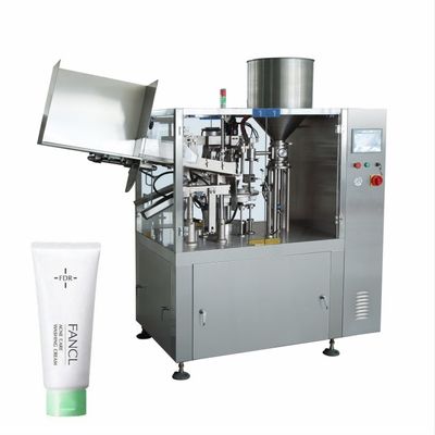 Automatic Cosmetic Toothpaste Lotion Tube Filler Sealer Cream Plastic Soft Tube Filling And Sealing Machine