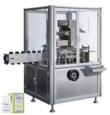 Fully Automatic Vertical Small Bottle Tube Cartoner Packaging Blister Plate Board Sachet Cartoning Box Packing Machine