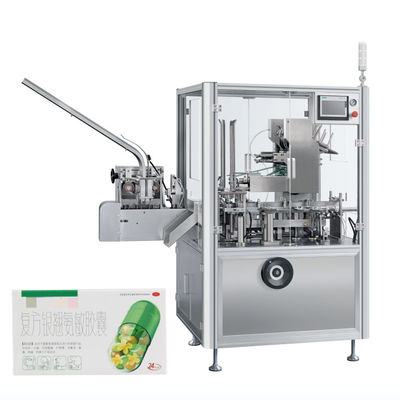 Pharmaceutical Tablet Capsule Softgel Blister Vertical Automatic Cartoning Machine