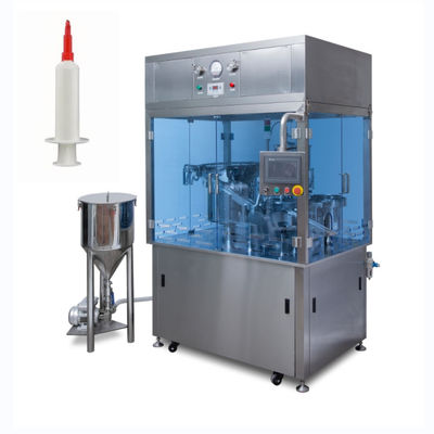 Fully Automatic PLC Control Pre Filled Syringe Filling And Plugging Machine Stainless Steel 0.5-80ml
