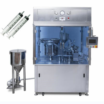 0.5-80ml Capacity prefilled syringe filling machine Siemens PLC Control System One Nozzle