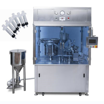 Stainless Steel Automatic Syringe Filling Machine 8ml/1800 - 2100 Per Hour