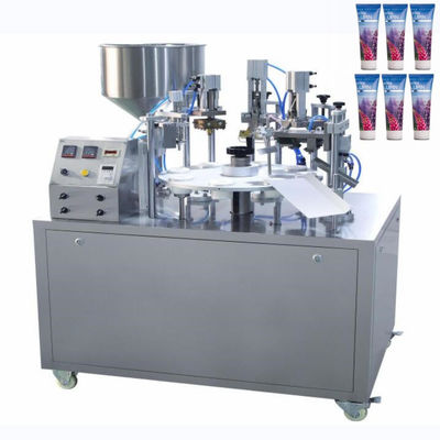 Rotary Ointment Cosmetic Cream Soft Tube Filling And Sealing Machine Heat Sealing Packaging Machine