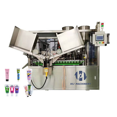 Cosmetic Hair Cream Tube Filling And Sealing Machine Face Wash Cream Machine