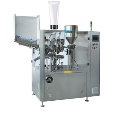 Full Automatic Cosmetics Hand Cream Toothpaste Shampoo Gel Ointment Pharmaceutical Food Plastic Aluminum Soft Tube Laminated Filling and Sealing Packing Machine