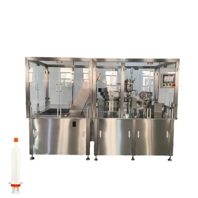 Industrial Volumetric Syringe Filling Machine for Ointment and Viscous Liquid