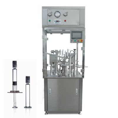High Viscosity Cosmetic Gel Dental Paste Capping Plugging Lure Lock Vaccine Syringe Filling Machine