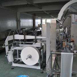 High Speed Wet Tissue Paper Making Machine , Wet Napkin Packing Machine